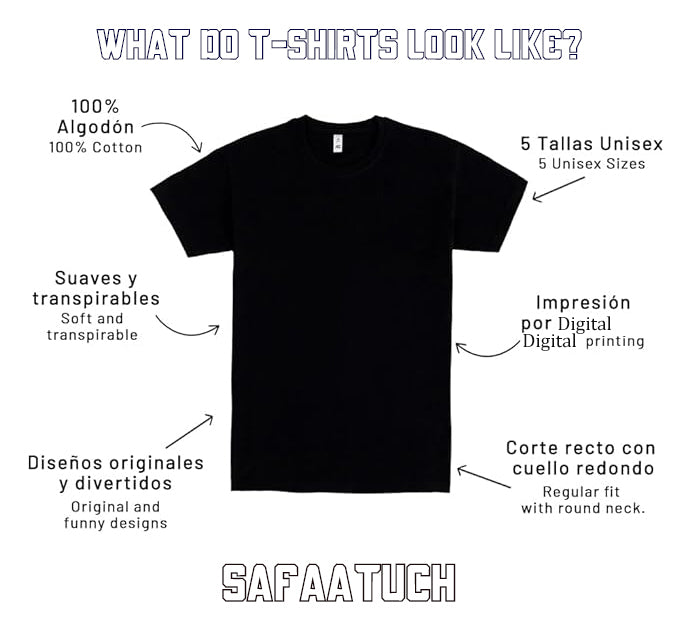 The Cookie father Camiseta de Manga Corta, 100% Algodón, Ropa Unisex para Hombres y Mujeres en 7 Tallas, Camiseta Negra, Modelo The Cookie father, camiseta graciosa